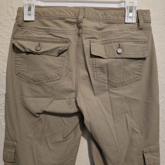 BANANA REPUBLIC Martin Fit Khaki Cargo Pants Gorpcore Casual Bottoms Size 0 - Picture 13 of 16